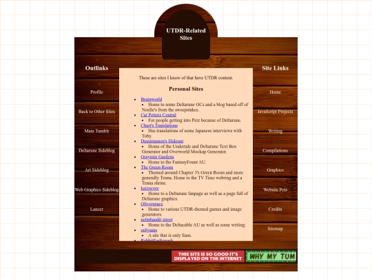 othersites/lists/utdr screenshot