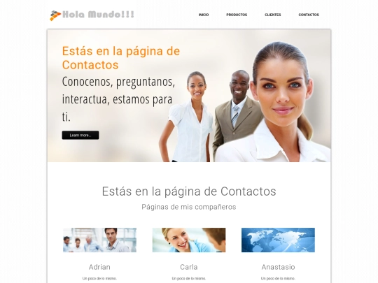 contactos screenshot