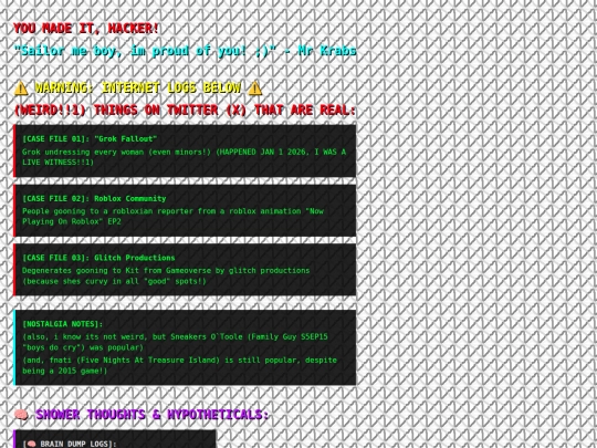 secretpage screenshot