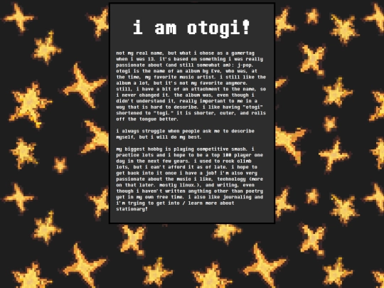 aboutotogi screenshot