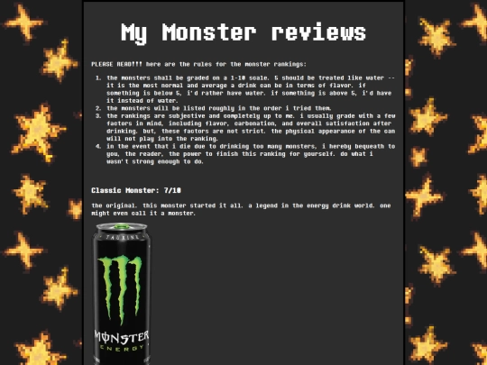monsterreviews screenshot