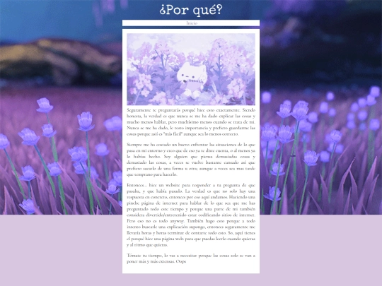 ¿Por qué? screenshot