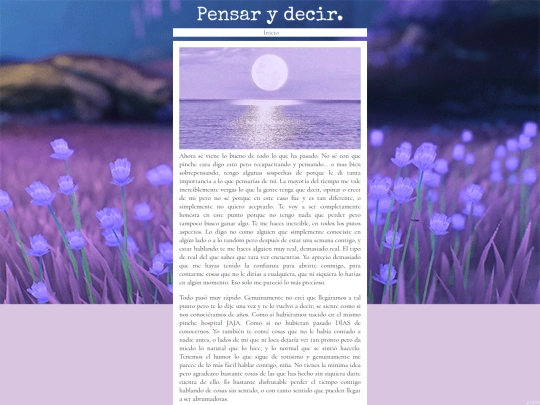 Pensarydecir screenshot