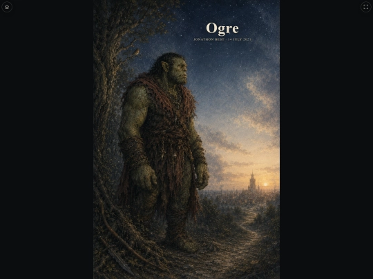 poetry/books/ogre screenshot