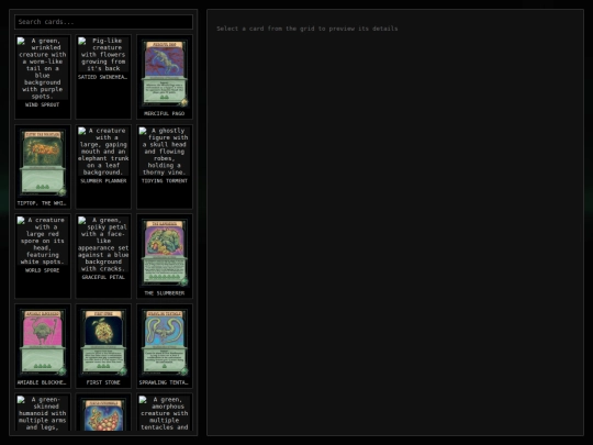kartomantikdata screenshot