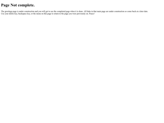 greeting screenshot
