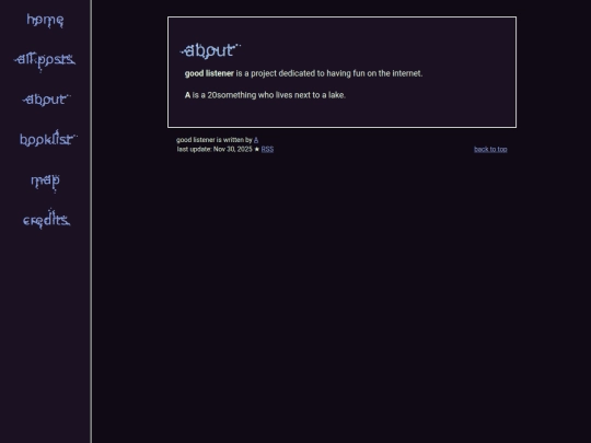 info/about screenshot