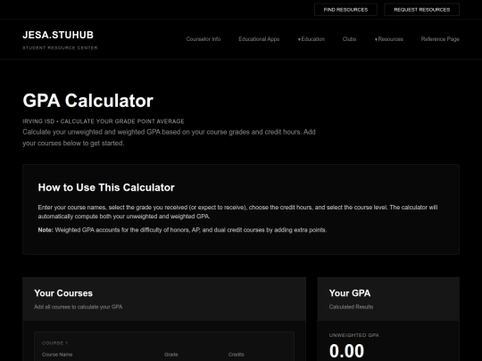 calc screenshot