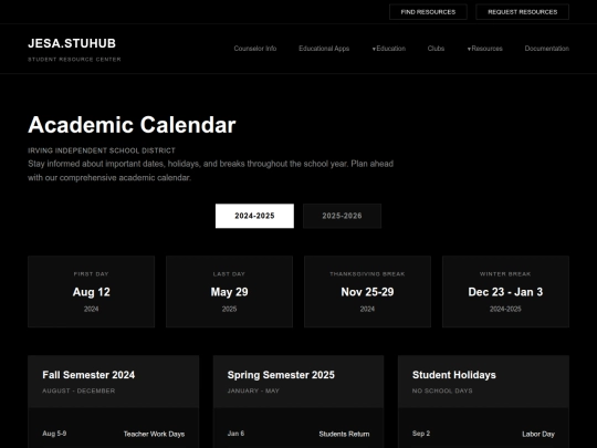 calendar screenshot
