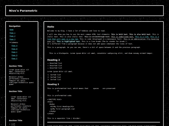 index screenshot