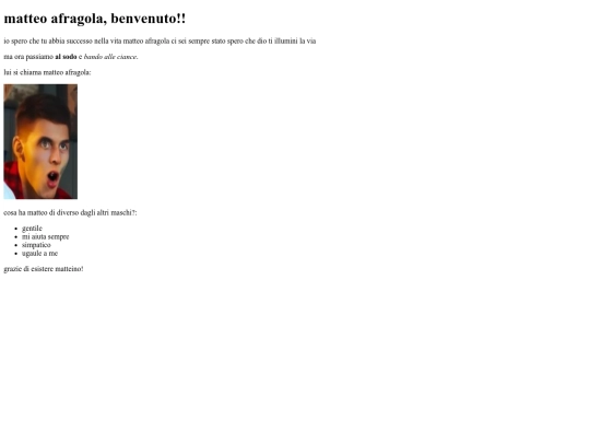 matteoafragola screenshot