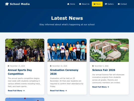 news screenshot