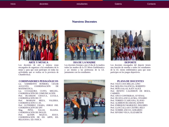 proyecto/docentes screenshot