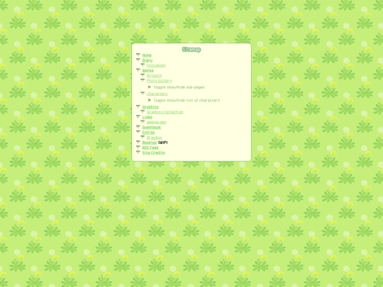 sitemap screenshot