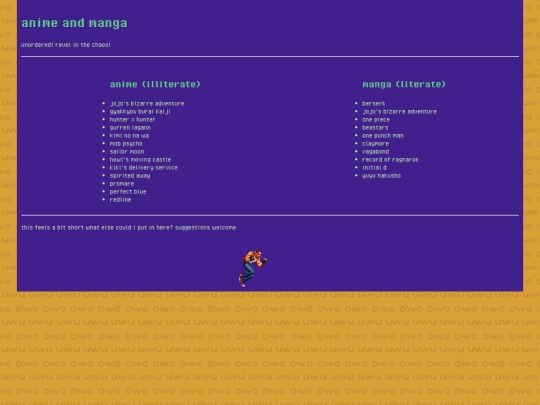 about-me/about-me-animanga screenshot