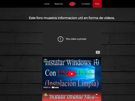 Foro screenshot