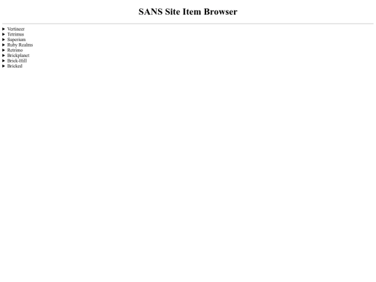 index screenshot