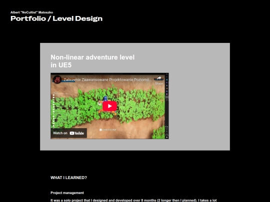 portfolio/level-design screenshot