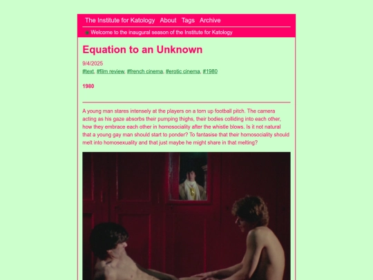 posts/2025-09-04-Equation-To-An-Unknown screenshot