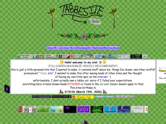 homepage screenshot