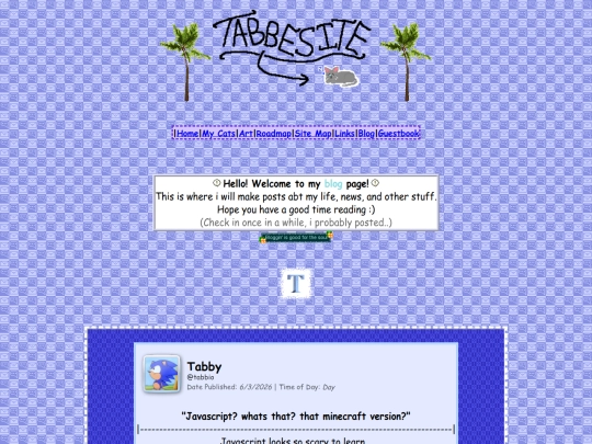 weblog screenshot