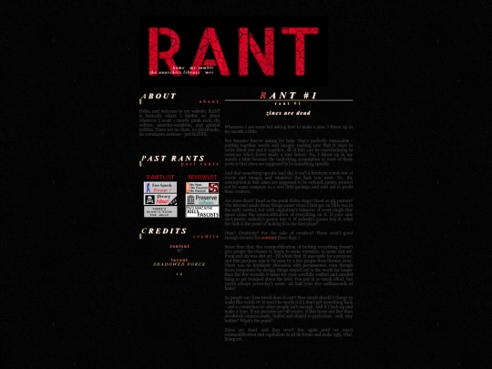 rant001 screenshot
