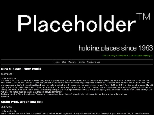 blog screenshot