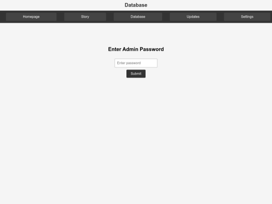 database screenshot