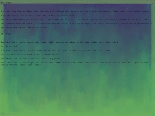 blog screenshot
