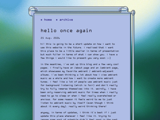 blog/posts/2026-08-25-hello-once-again screenshot