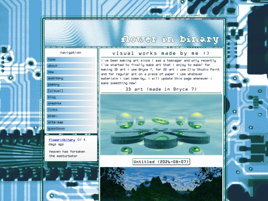 visual screenshot