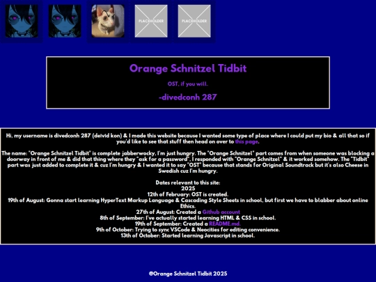 orangeschnitzeltidbit screenshot