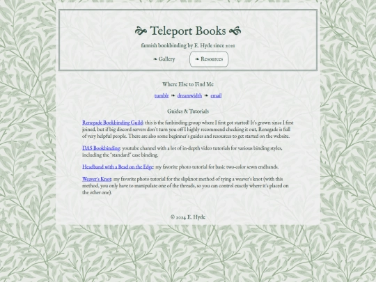 resources screenshot