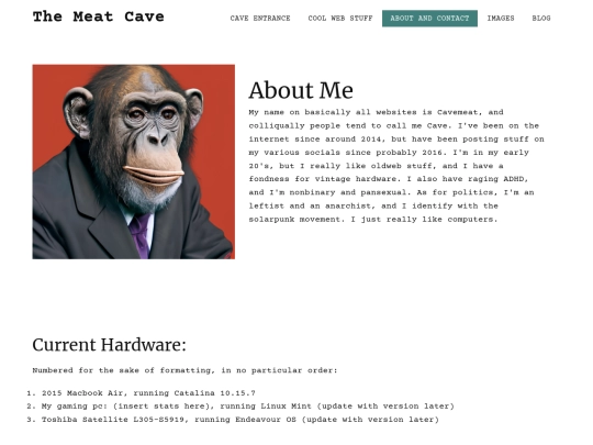 About-and-Contact screenshot