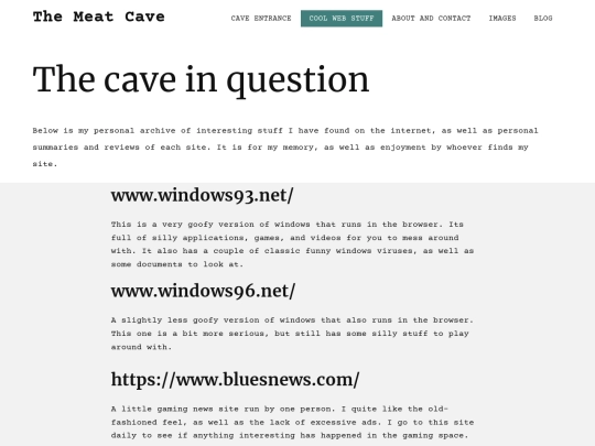 Cool-Web-Stuff screenshot