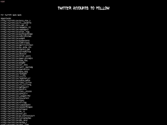 Recomendaciones/twita screenshot