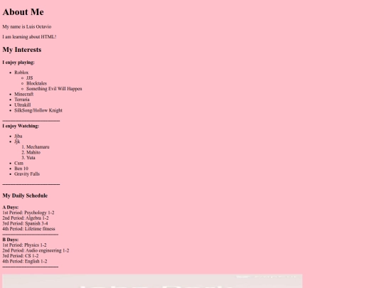 index screenshot