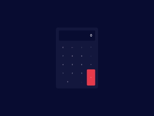 Proyecto/Calculadora screenshot