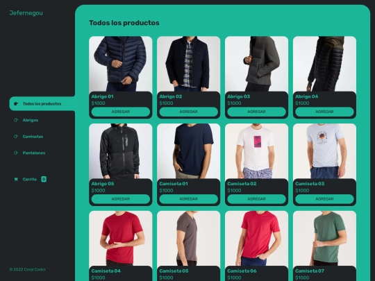Proyecto/Ecommers screenshot