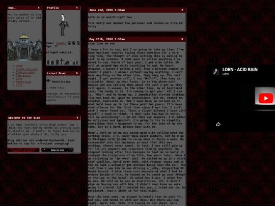 blog screenshot