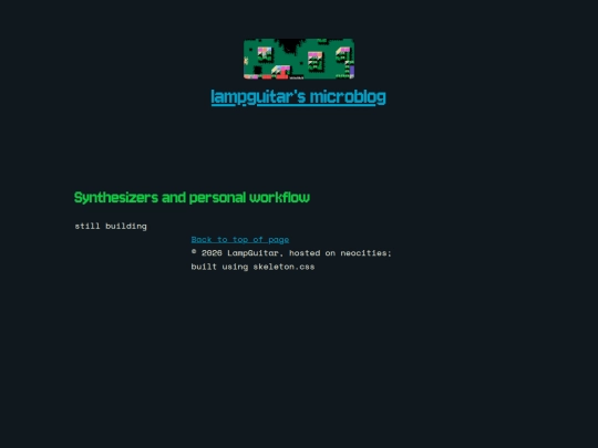 synths screenshot