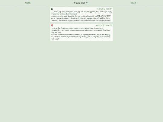 microblog/june screenshot