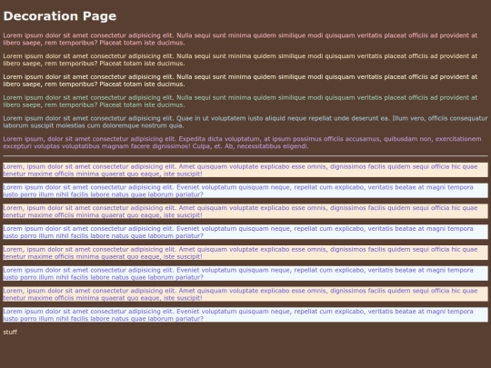 csstesting screenshot