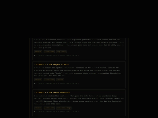 games screenshot