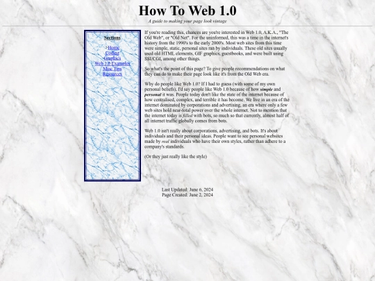 OldWebTutorial/OldWeb1 screenshot