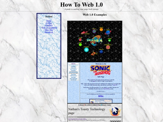 OldWebTutorial/OldWeb4 screenshot