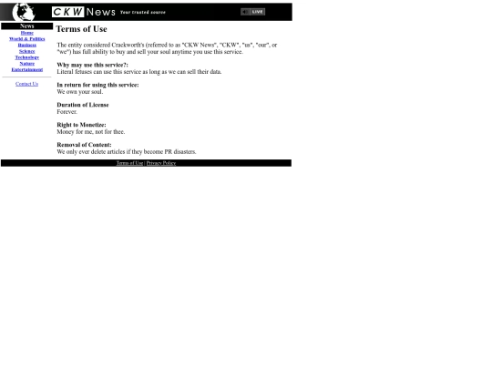 news/termsofuse screenshot