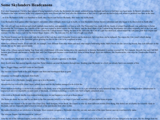 skylandersheadcanons screenshot