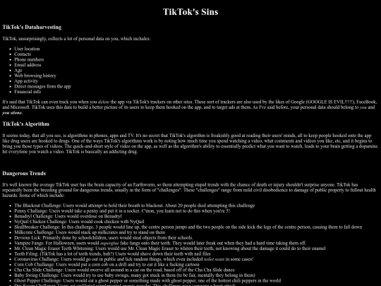 tiktoksins screenshot