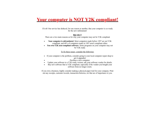 y2kcompliantnot screenshot
